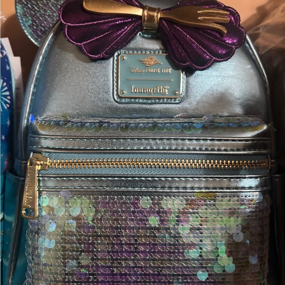 Disney Cruise Line Little Mermaid Loungefly Bag